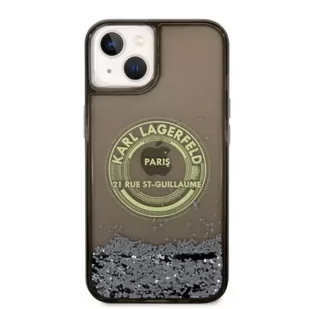 Etui ochronne na telefon Karl Lagerfeld KLHCP14SLCRSGRK do Apple iPhone 14 6,1" czarny/black hardcase Liquid Glitter RSG - Etui i futerały do telefonów Etui ochronne na telefon Karl Lagerfeld KLHCP14SLCRSGRK do Apple iPhone 14 6,1" czarny/black hardcase Liquid Glitter RSG - Etui i futerały do telefonów - miniaturka - grafika 3