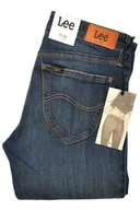 Spodnie damskie - LEE TOXEY SUPER SKINNY DARK DELUXE - miniaturka - grafika 1