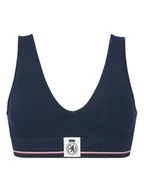 Biustonosze - Tommy Hilfiger Biustonosz top UW0UW06062 Granatowy - miniaturka - grafika 1