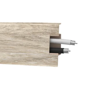 Arbiton Listwa przypodłogowa MACK 60 mm dąb loft - Listwy przypodłogowe - miniaturka - grafika 1