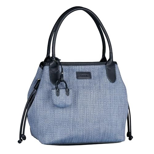 Gabor bags Granada Denada damska torba na ramię, zamek błyskawiczny, duża, niebieski, L, moda