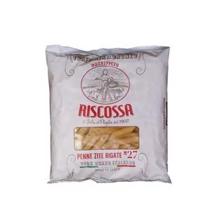 Riscossa - Penne 500 G, Makaron Przeciągany Przez Matryce Z Brązu - Makaron - miniaturka - grafika 1