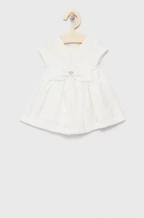 Sukienki - Birba&Trybeyond Birba&Trybeyond sukienka dziecięca kolor biały mini rozkloszowana - grafika 1