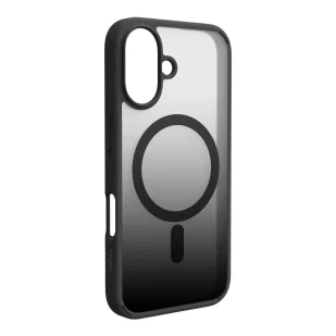 Etui silikonowe Puro Gradient MagSafe do iPhone 16 Plus - czarne - Etui i futerały do telefonów - miniaturka - grafika 1