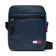 Torby męskie - Saszetka Tommy Jeans Tjm Elite Reporter AM0AM12390 Granatowy - miniaturka - grafika 1