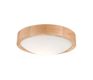 Lampy sufitowe - Brilagi - LED Plafon CARVALHO SLIM 1xE27/60W/230V dąb śr. 27 cm - miniaturka - grafika 1