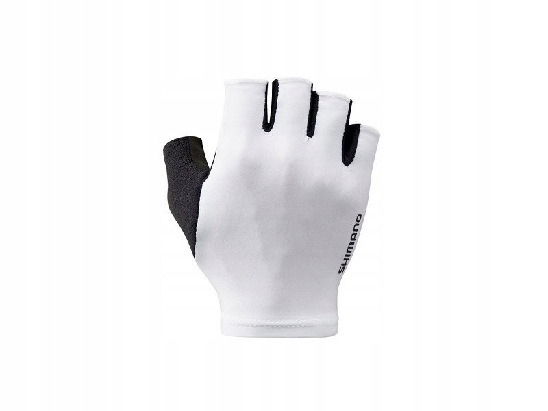 Rękawiczki rowerowe SHIMANO Escape (rozmiar M) Biało-czarny