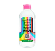 Płyny micelarne - GARNIER - Skin Naturals - Micellar Cleansing Water - Płyn micelarny 3w1 dla skóry wrażliwej - Pride Edition - 400 ml - miniaturka - grafika 1