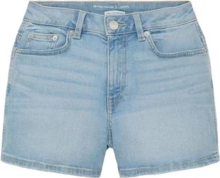 TOM TAILOR Dziewczęce 1036144 bermudy jeansowe szorty, 10118-Used Light Stone Blue Denim, 158, 10118 - Used Light Stone Blue Denim, 158 cm - Spodenki damskie - miniaturka - grafika 1