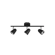 Lampy sufitowe - RL TOULOUSE Czarny mat LED SMD 3x3W 3000K Spot R82123132 - miniaturka - grafika 1