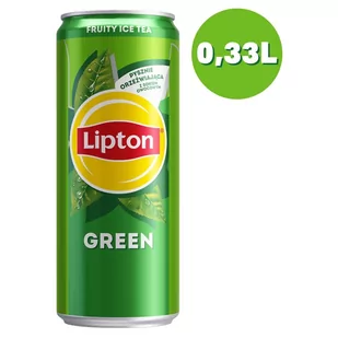 Lipton Ice Tea Green Napój niegazowany 330 ml - Soki i napoje niegazowane - miniaturka - grafika 1