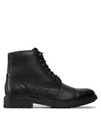 Botki męskie - Pepe Jeans Trzewiki Free Land PMS50245 Czarny - miniaturka - grafika 1