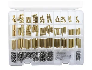 DeLOCK Zestaw montażowy rozpychaczy M2.5, M3, M4, M5 i M6 sześciokątne, 362 szt 18349 - Akcesoria do komputerów stacjonarnych - miniaturka - grafika 1