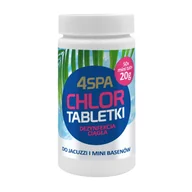 Akcesoria do basenów - GAMIX Chlor Tabletki do Basenu Jacuzzi Spa 20g 1kg - miniaturka - grafika 1