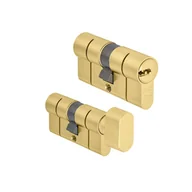 Zamki i wkładki - Zestaw wkładek drzwiowych KD10 50/30G Abus - miniaturka - grafika 1