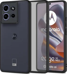 Tech-Protect Magmat Motorola Edge 50 Neo czarny matowy - Etui i futerały do telefonów - miniaturka - grafika 1