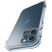 Etui i futerały do telefonów - Ringke Fusion Plus etui pokrowiec z żelową ramką iPhone 12 Pro / iPhone 12 przezroczysty (FSAP0061) - miniaturka - grafika 1