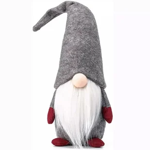 Skrzat Świąteczny 40Cm Krasnal Z Czapeczką Na Święta Gnom - Ozdoby bożonarodzeniowe - miniaturka - grafika 1