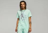Koszulki męskie - Nike Air Jordan Sport Dna Graphic Crew Tee Mint Foam - miniaturka - grafika 1