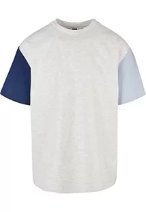Urban Classics Męski T-shirt, organiczny, oversize, kolorowy, jasnoszary, 5XL, jasnoszary, 5XL - Koszulki męskie - miniaturka - grafika 1