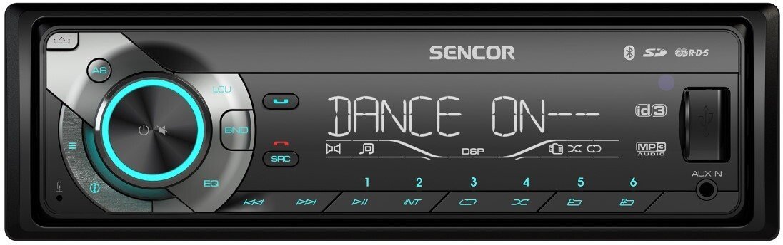 Sencor SCT 5052BMR CAR RADIO BT/USB/SD