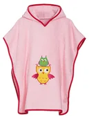 Szlafroki dla dzieci - Playshoes Ponczo kąpielowe w kolorze jasnoróżowym - miniaturka - grafika 1