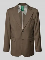 Marynarki męskie - Marynarka zapinana na dwa guziki o kroju regular fit z kieszeniami z patką model ‘TOKI’ - miniaturka - grafika 1