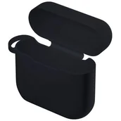 Akcesoria do słuchawek - Etui na słuchawki 3MK Silicone Case AirPods 3rd Czarny - miniaturka - grafika 1