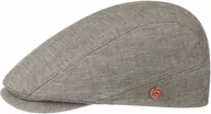 Czapki męskie - Płaski Kaszkiet Delian Ochroną UV by Mayser, beżowy, 55 cm - miniaturka - grafika 1