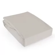 Prześcieradła - Nieprzemakalne prześcieradło Jersey 70x140 z gumką SG popielate Darymex Darymex - miniaturka - grafika 1