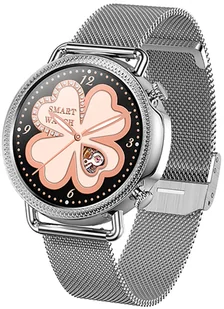 Hagen HC14 Srebrny - Smartwatch - miniaturka - grafika 1