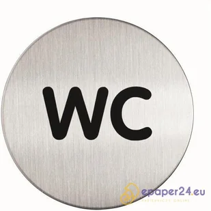 TABLICZKA "WC" ePaper24.eu - Systemy ekspozycyjne i znaki informacyjne - miniaturka - grafika 1