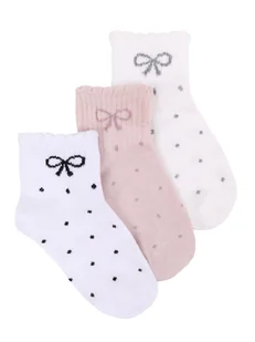 Skarpetki dziewczęce skarpety dziecięce bawełniane 3PAK 27-30 MYWAY - inna (Inny) - Skarpetki dla dzieci Skarpetki dziewczęce skarpety dziecięce bawełniane 3PAK 27-30 MYWAY - inna (Inny) - Skarpetki dla dzieci - miniaturka - grafika 1