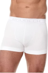Bokserki męskie bawełniane classic Brubeck Comfort Cotton BX00501A biały - Majtki męskie - miniaturka - grafika 1
