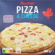 Dania mrożone - Auchan - Pizza grube ciasto 4 sery - miniaturka - grafika 1