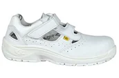 Obuwie robocze - Cofra sandały ochronne Specials Servius S1 ESD SRC, rozmiar 44, białe, 10190-000 - miniaturka - grafika 1