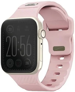 UNIQ pasek Stride Apple Watch Series1/2/3/4/5/6/7/8/9/SE/SE2 38/40/41mm FKM Rubber Strap różowy/pale pink - Akcesoria do smartwatchy - miniaturka - grafika 1