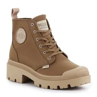 Trampki damskie - Buty Palladium Pallabase Twill W Butternut 96907-204-M zielone - miniaturka - grafika 1