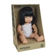 Lalki dla dziewczynek - Miniland Lalka Azjatka - miniaturka - grafika 1