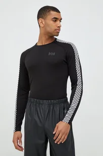 Helly Hansen longsleeve funkcyjny Lifa Active kolor czarny gładki - Bielizna sportowa męska - miniaturka - grafika 1