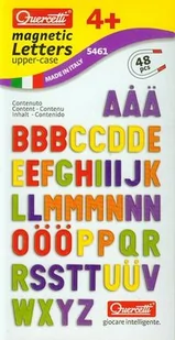 Quercetti Magnetino Duże literki zestaw edukacyjny - Przybory szkolne - miniaturka - grafika 4