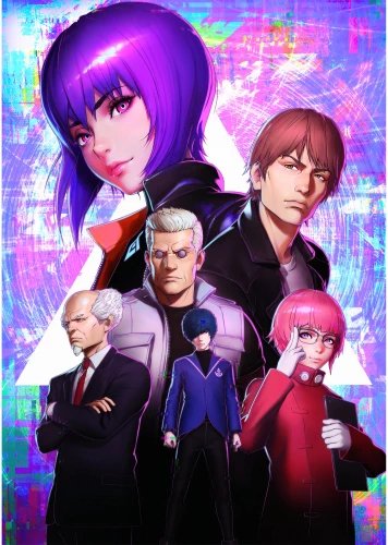 Plakat Anime Ghost in the Shell GITS_046 A2 Custom Manga