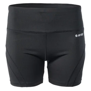 Damskie Spodenki HI-TEC LADY LIKIA 1/2 M000118858 – Czarny - Spodenki damskie - miniaturka - grafika 1