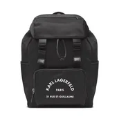 Plecaki - Plecak KARL LAGERFELD - 225W3017 Black - miniaturka - grafika 1