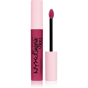 NYX Professional Makeup Professional Makeup - Lip Lingerie XXL Matte Liquid Lipstick - Matowa pomadka do ust w płynie - 4 ml - 18 - STAYIN JUICY NYXPUPML-4ML-03 - Szminki - miniaturka - grafika 1
