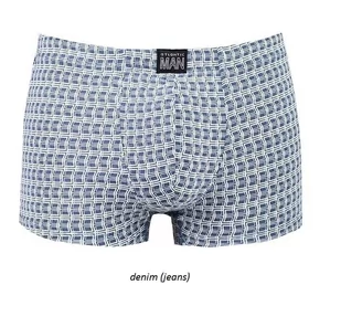 SZORTY ATLANTIC MH-671 (kolor jeans, rozmiar XXL) - Majtki męskie - miniaturka - grafika 1