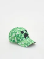 Czapki damskie - Reserved - Czapka z daszkiem Minecraft - zielony - miniaturka - grafika 1
