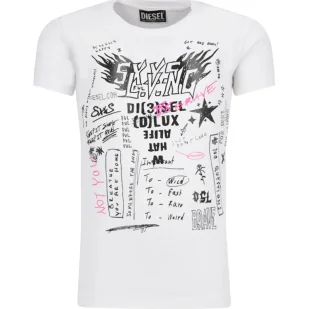 Diesel T-shirt TSILYEXA | Regular Fit - Koszulki męskie - miniaturka - grafika 1