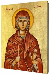 Ikona św. Julia - Ikony i obrazy sakralne Ikona św. Julia - Ikony i obrazy sakralne - miniaturka - grafika 1