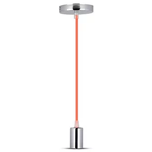 V-TAC V-TAC lampa wisząca VT-7338 E27 Max 60W pomarańczowa SKU 3788 - Lampy sufitowe - miniaturka - grafika 1